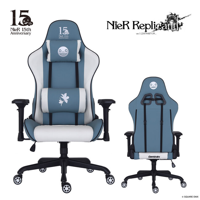 関家具 × NieRシリーズ15周年記念コラボモデルのゲーミングチェア「NieR 15th Anniv. Gaming Chair」の予約受付開始