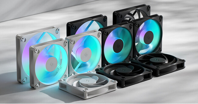 Fractal Design社製、アドレサブル Gen 2 RGB対応モデルを含む、モダンなフォルムと強力なエアフロー性能を備えたケースファン「Dynamic 3」シリーズを発表