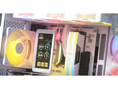 CORSAIR�А��A�����̌^CPU�N�[���[�uiCUE LINK TITAN II RX�v�V���[�Y�ƐÉ��t�@���uiCUE LINK RX II RGB�v�V���[�Y�𔭕\