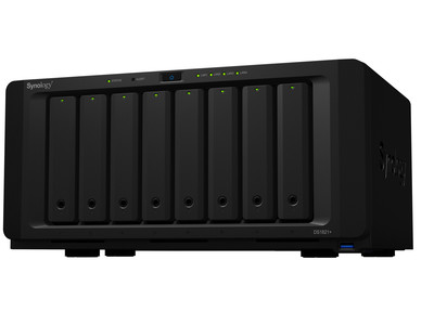 Synology社製、優れた拡張性とパフォーマンスを備えたビジネス向けの8ベイNASキット「DiskStation DS1821+」を発表