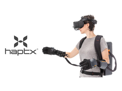 HaptX社製、空気圧によるリアルな触覚フィードバックを実現したグローブ型触覚デバイス「HaptX Gloves G1」の取り扱いを開始