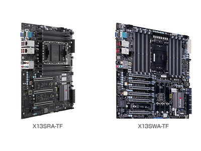 Super Micro社SuperOブランド製ワークステーション向けマザーボード「X13SRA-TF」「X13SWA-TF」を発表