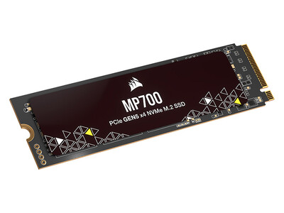 CORSAIR社製、3D TLC NANDフラッシュを採用したPCIe 5.0対応NVMe M.2 SSD「MP700」シリーズを発表