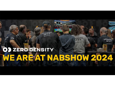 Zero Density 社、NAB Show 2024 でグラフィックス制作向けの革新的なエコシステムを発表