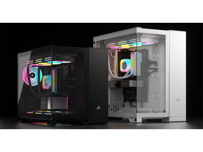 CORSAIR社製、iCUE LINK対応ファンを備えたPCケース「iCUE LINK 6500X RGB」シリーズと「iCUE LINK 2500X RGB」シリーズを発表