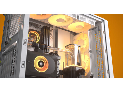 CORSAIR社製ミドルタワー型PCケース「FRAME 4000D」シリーズ、PCI