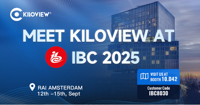 KiloviewЁAIBC 2025ŎAV-over-IP[Nt[xŐV\[VJ