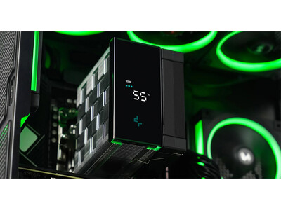DeepCool社製、デジタルディスプレイを搭載したCPUクーラー