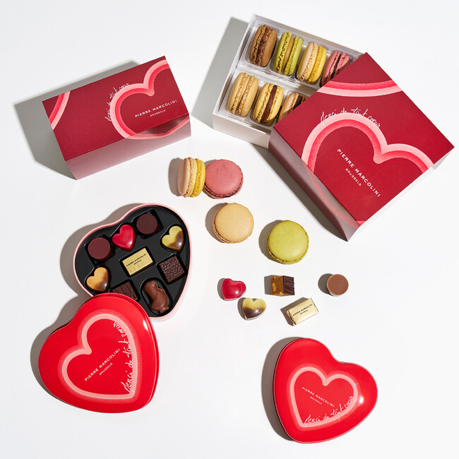 ピエール マルコリーニ【ホワイトデーコレクション 2026】限定パッケージのマカロンやチョコレートのアソートを2月20日(金)より発売