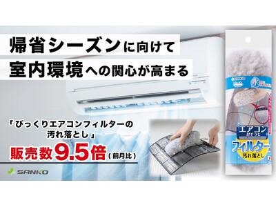 �T���R�[�̑|���p�i�u�т�����G�A�R���t�B���^�[�̉��ꗎ�Ƃ��v�̔̔�������9.5�{�ɋ}��