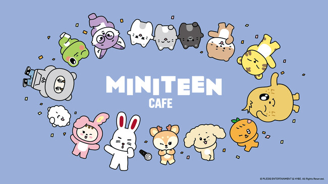 SEVENTEEN公式キャラクター「MINITEEN」初のテーマカフェが開催決定!「MINITEEN CAFE」期間限定オープン!!