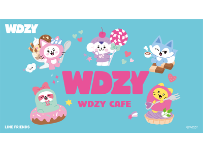 好評につきLINE FRIENDSとITZYが生んだキャラクター「WDZY」のテーマカフェ第二弾が開催決定！「WDZYカフェ part.2」期間限定オープン！！