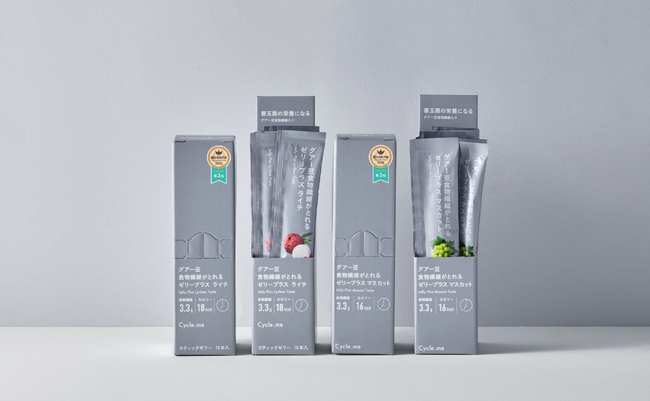 Cycle.me「グアー豆食物繊維がとれるゼリープラス」、@cosmeベストコスメアワード2025 ベストインナーケア第3位を受賞!
