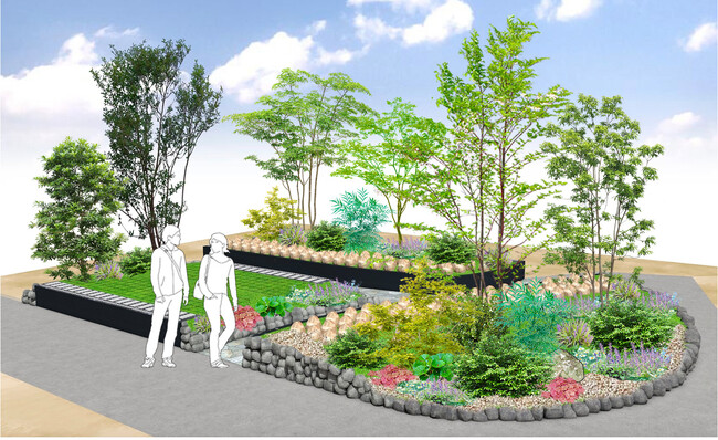 【新オープン】新宿に樹木葬「つむぎの森」開園　駅から徒歩2分の都市型樹木葬×"光る仏様2046体"納骨堂で描く未来の弔い