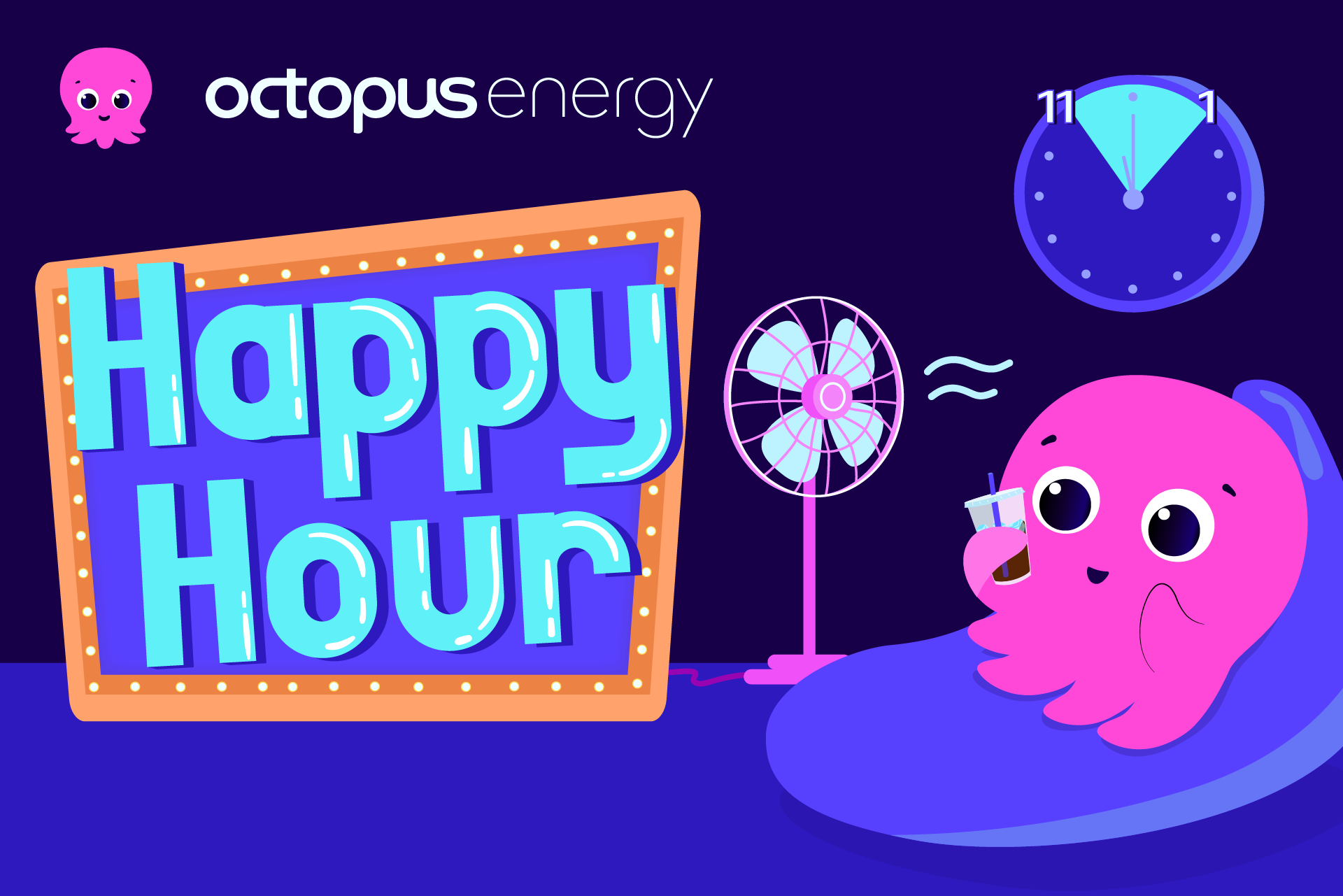 この夏、冷房は 我慢しない・させない！オクトパスエナジー、7・8月の毎日11～13時に1kWhあたり8円を割引