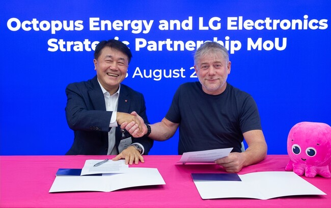 オクトパスエナジー、LGと提携し欧州全域で冷暖房の電化を加速