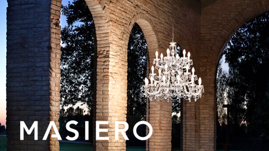 【EL JEWEL】屋外用シャンデリアを製造するイタリアの高級照明ブランド「MASIERO」の取り扱... 画像