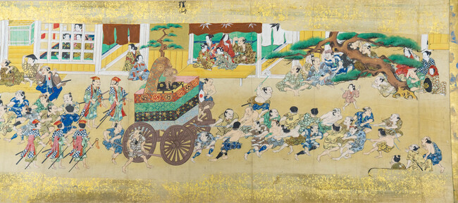 ユネスコ無形文化遺産に登録された「大津祭の曳山行事」に関する新発見!『四宮祭礼図絵巻』について
