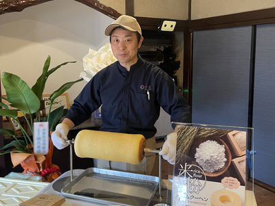 新店舗・お米スイーツ『米菓』に「THEO（テオ）」が登場！多可町産山田錦を使用した「米粉バウムクーヘン」...