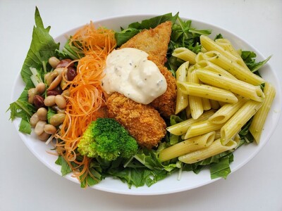 品川区×キユーピー連携プロジェクト第7弾「Wフライ（カキ・白身魚）のしながわボウル」提供へ