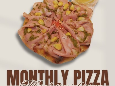 【4月1日(水)発売】春を味わう一品。SHOGUN PIZZAから「蕗のとうとボローニャソーセージのビスマルク」が登場