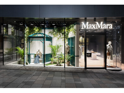 マックスマーラ、2025年プレフォールコレクションからインスピレーションを得たポップインストア「The Secret Garden」を開催