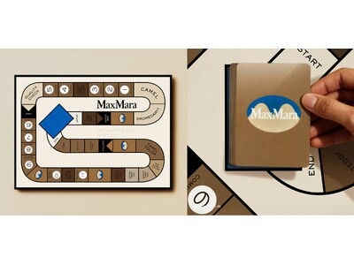 マックスマーラ、「キャメル」をテーマにしたポップアップストアを阪急うめだ本店コトコトステージにて開催