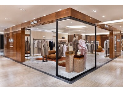 マックスマーラ、阪急うめだ本店をリニューアルオープン