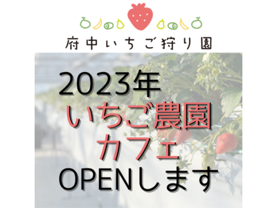 【東京都初！】東京のいちご農園併設のいちごカフェいちごが堪能できるいちごスイーツを販売開始！