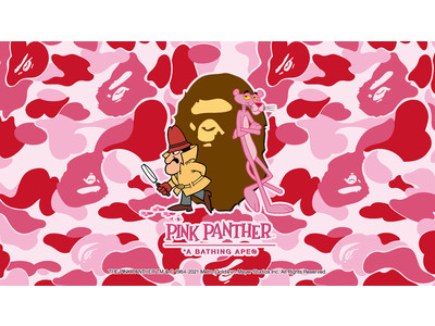 A BATHING APE(R) × PINK PANTHER