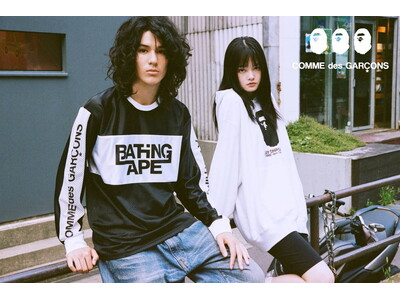 A BATHING APE(R)× COMME des GARCONS