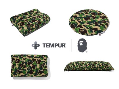 A BATHING APE(R)︎ X TEMPUR(R)