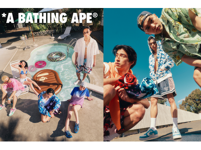 レイブカルチャーにインスパイアされたBAPE(R)のサマーコレクションが登場。