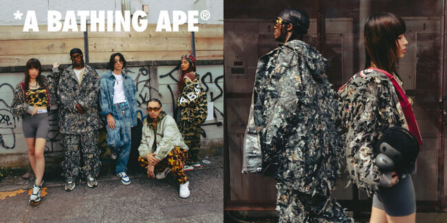A BATHING APE(R) 2025年秋冬コレクション発表 テーマは“Connect with People”