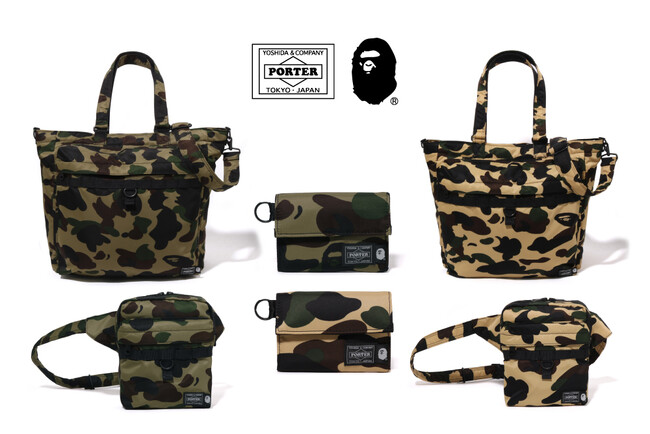 BAPE(R)︎×PORTER 1ST CAMO COLLECTION