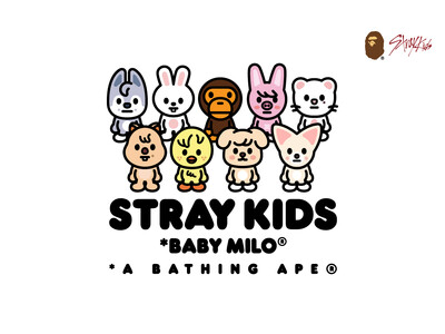 A BATHING APE(R)︎ × Stray Kids