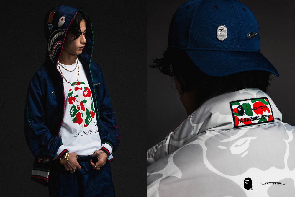 A BATHING APE(R)︎ × PAGANI