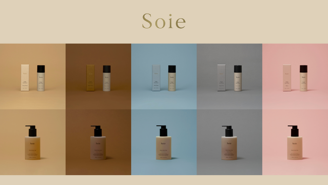 ハンドビューティブランド「Soie」が新たなフレグランスシリーズを発表。9月22日より販売開始