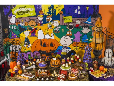 【ヒルトン広島】PEANUTS (ピーナッツ) とのコラボレーションスイーツビュッフェ第2弾『SNOOPY's Spoooooky Halloween Party』