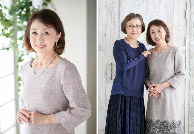 【シニアフォト撮影】2025年7月1日(火)よりらかんスタジオ全店舗でスタート！日々の中にある美しいわたしを残そう。