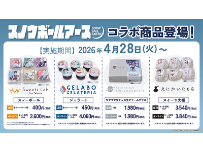 2026年4月3日より毎週金曜23：30放送開始のTVアニメ「スノウボールアース」×株式会社エンクルの限定コラボ商品が新登場！