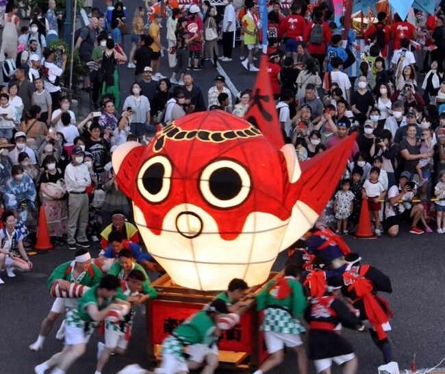 レッドクリフ、柳井金魚ちょうちん祭りにて300機による記念ドローンショーを8月13日（水）に実施