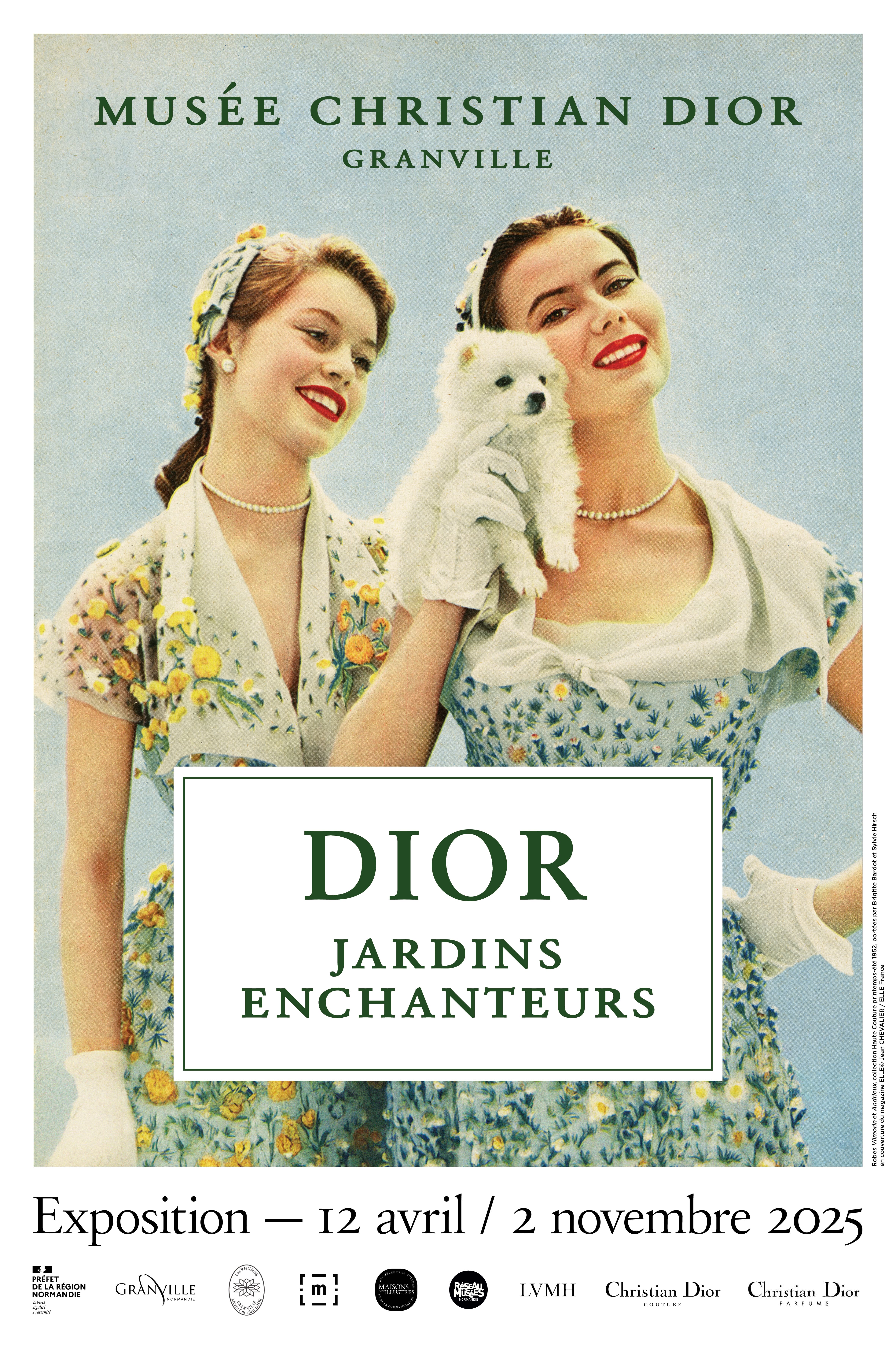 【DIOR】グランヴィルのクリスチャン・ディオール美術館にて 『Dior, Jardins Enchanteurs』展を開催