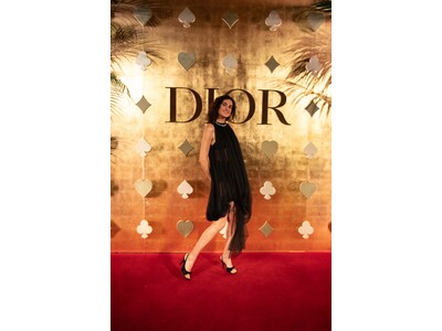 【Dior】ハイジュエリー コレクション「ディオリッシマ」のプレゼンテーションでナイン・ドゥルソがディオールを着用