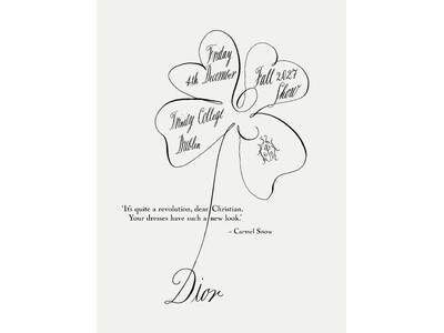 【Dior】2027年フォール コレクション ショーを発表