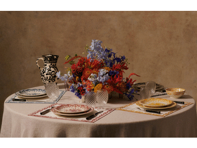 【DIOR MAISON】2023年クルーズ コレクションの新作テーブルウェアが登場