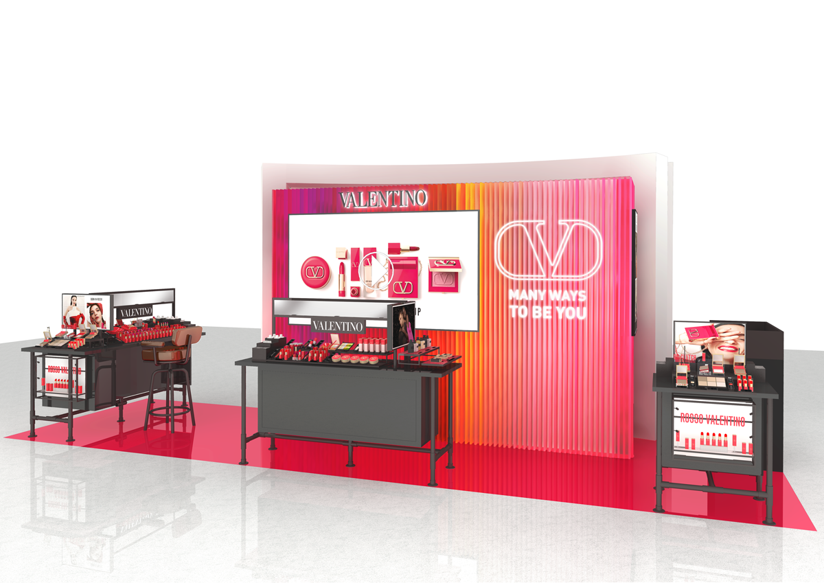 VALENTINO BEAUTYが関西エリアに初上陸！