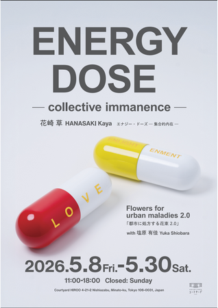 花崎 草 個展 「ENERGY DOSE ― collective immanence ―《エナジー・ドーズ》― 集合的内在 ― 」