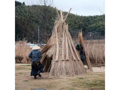 【特別開催ワークショップ】 遺伝子が喜ぶカヤブキ体験！！カヤブキ屋根職人とつくる、カヤブキ小屋づくり体験...