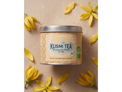 【仏ティーメゾン＜クスミティー＞】母の日にもぴったり！花束のようなアールグレイティー「ブーケ オブ フラ...